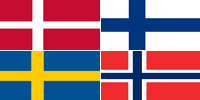 Scandinavian flag